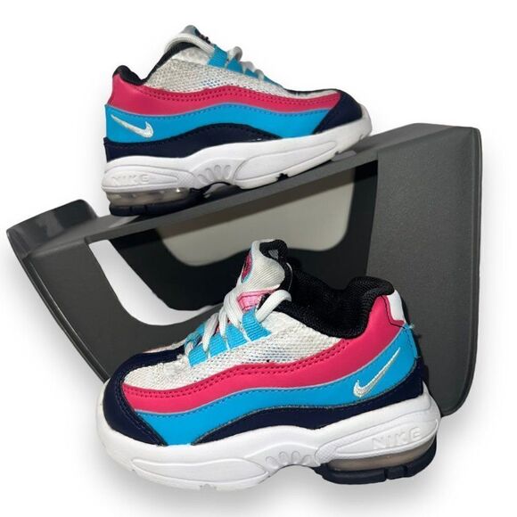 Nike Air Max 95 TD 'Blackened Blue Watermelon' 905462-404 Infant 5 - Picture 1 of 11